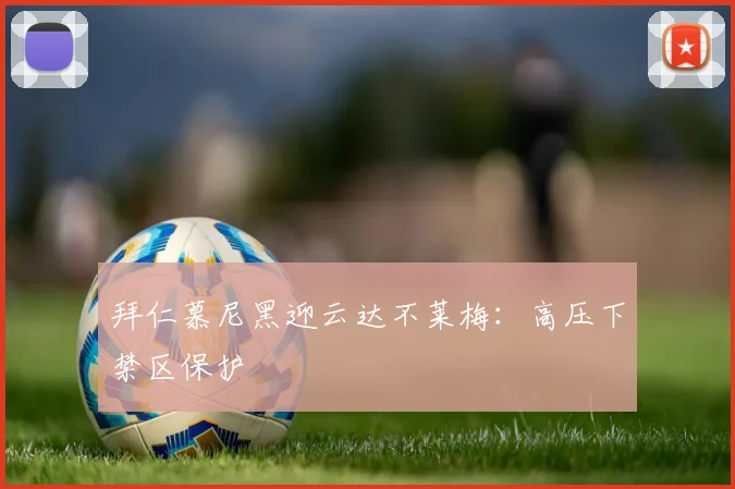 拜仁慕尼黑迎云达不莱梅：高压下禁区保护